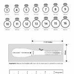 Printable Ring Size Chart Find Your Ring Size Easy World Of Printables