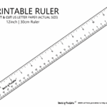 Printable Ruler Free Accurate Ruler Inches CM MM World Of Printables