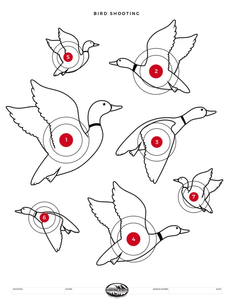 printable targets for shooting practice