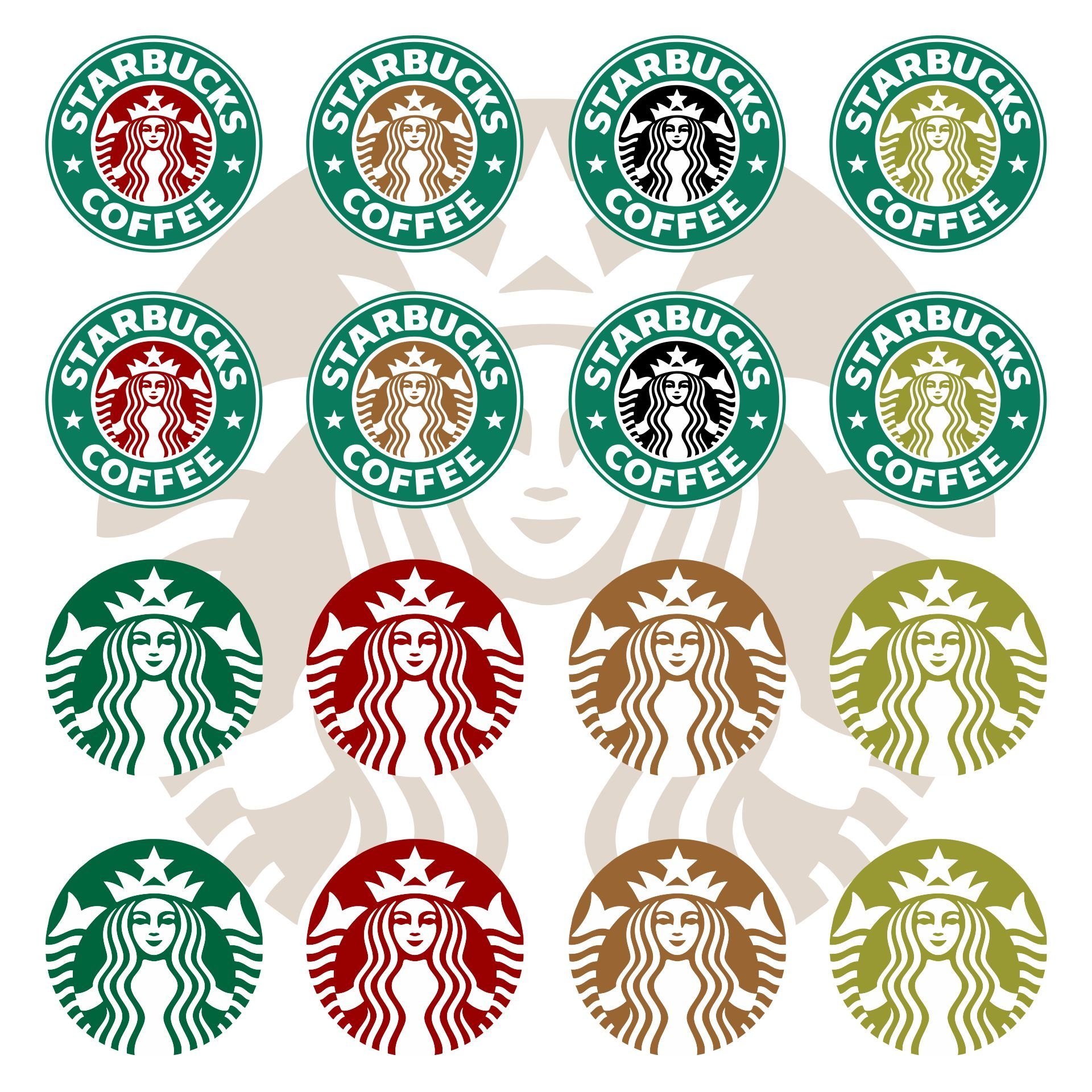 Printable Starbucks Logos