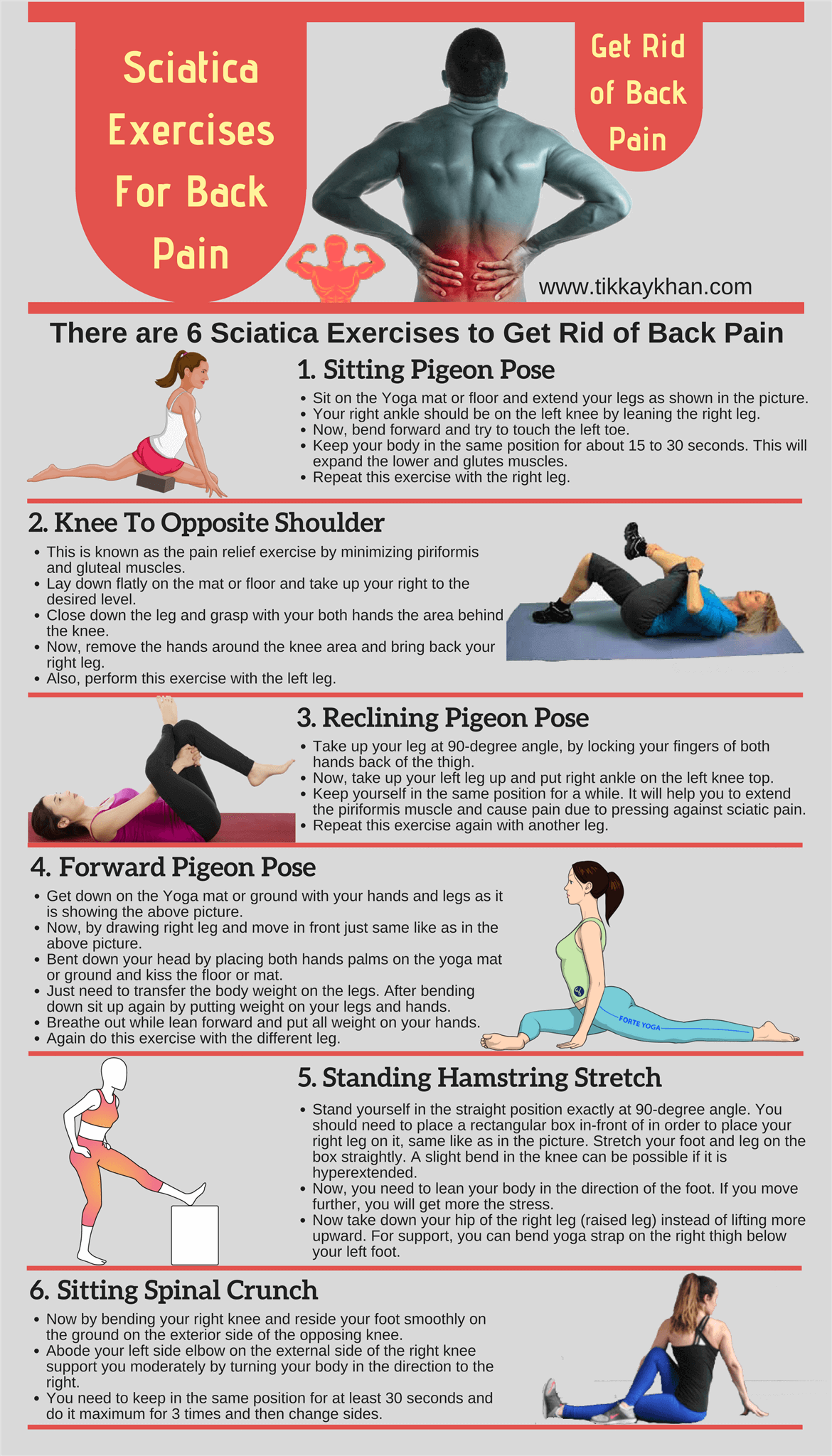 Printable Stretches For Lower Back Pain Sciatica Stretching Exercises For Back Pain Sciatica GrepMed