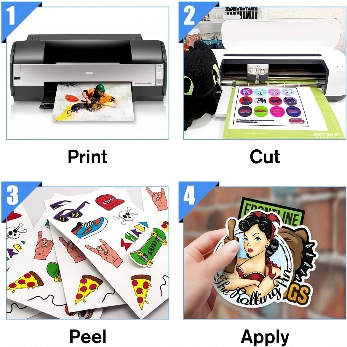 printable vinyl sticker