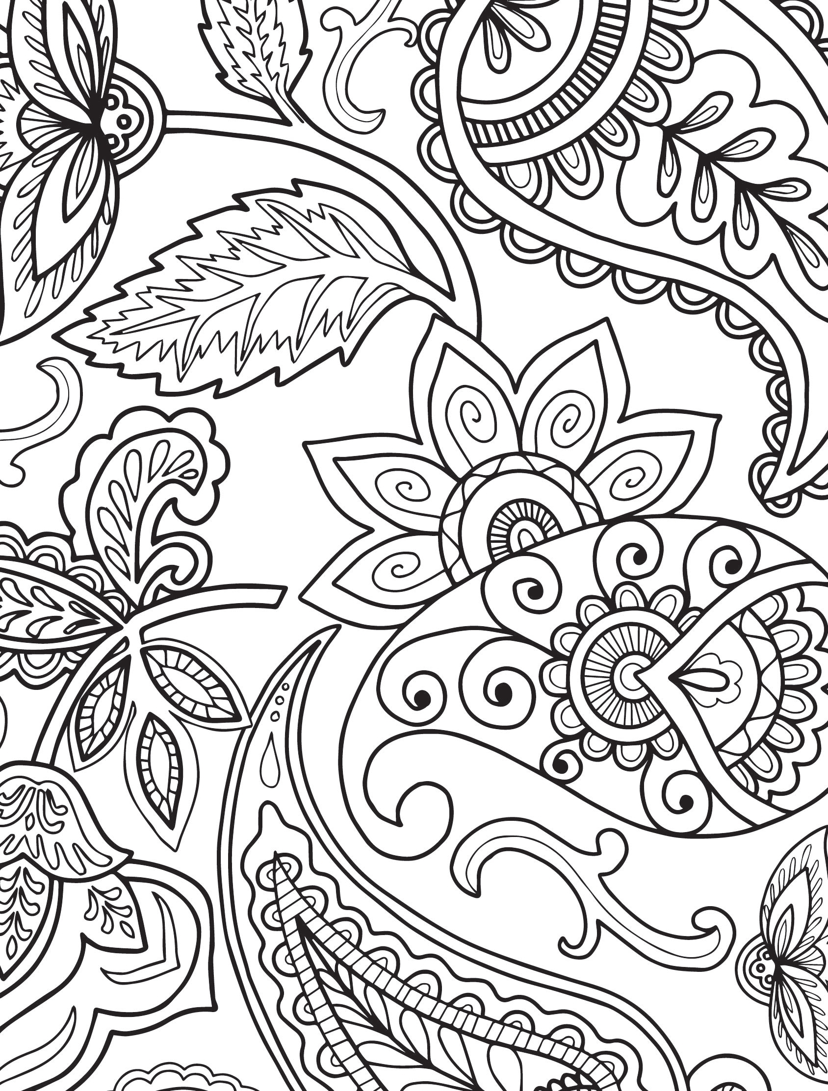 coloring pages printable adults