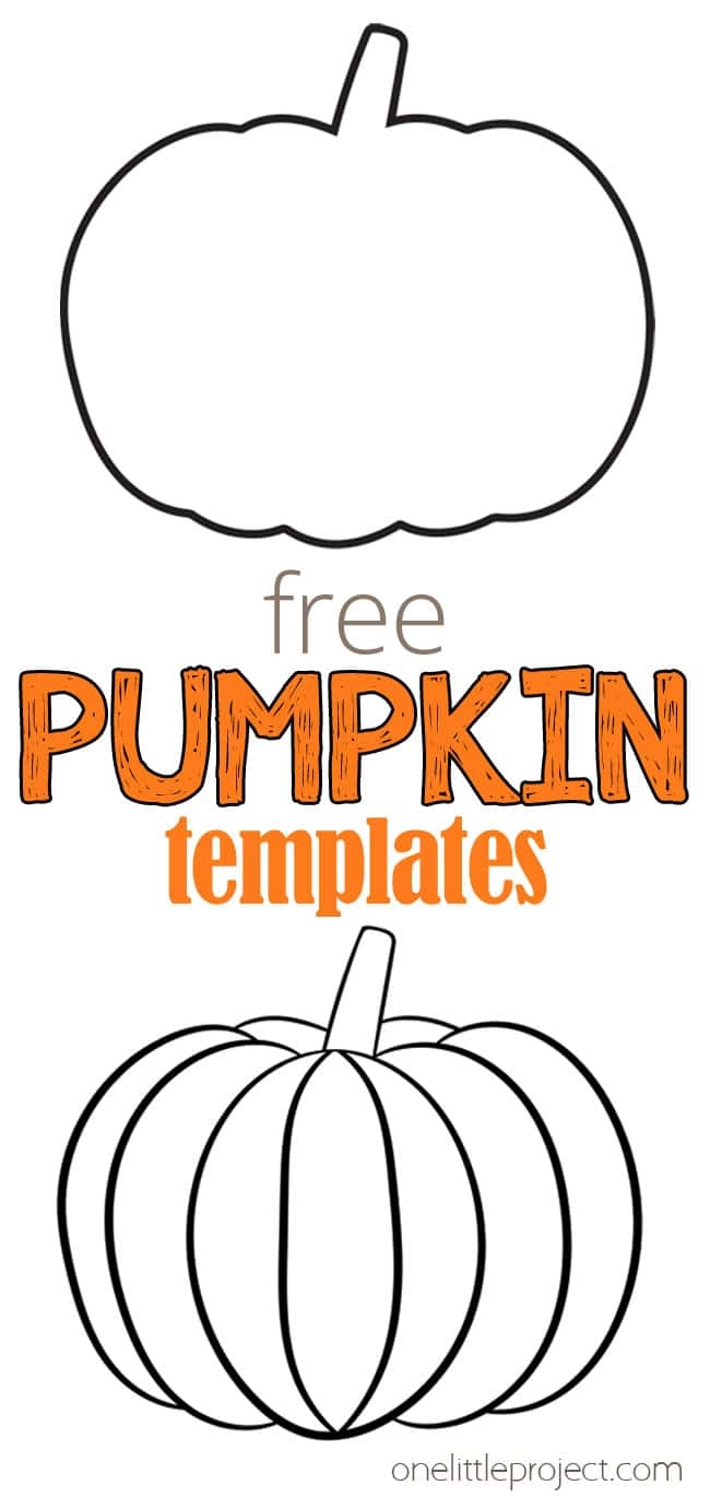 pumpkin outline printable