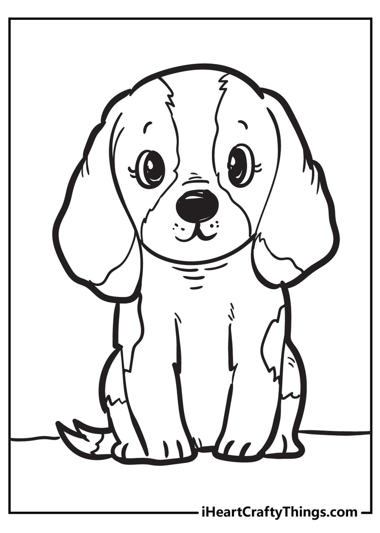 puppy printable coloring sheets puppy printable coloring sheets