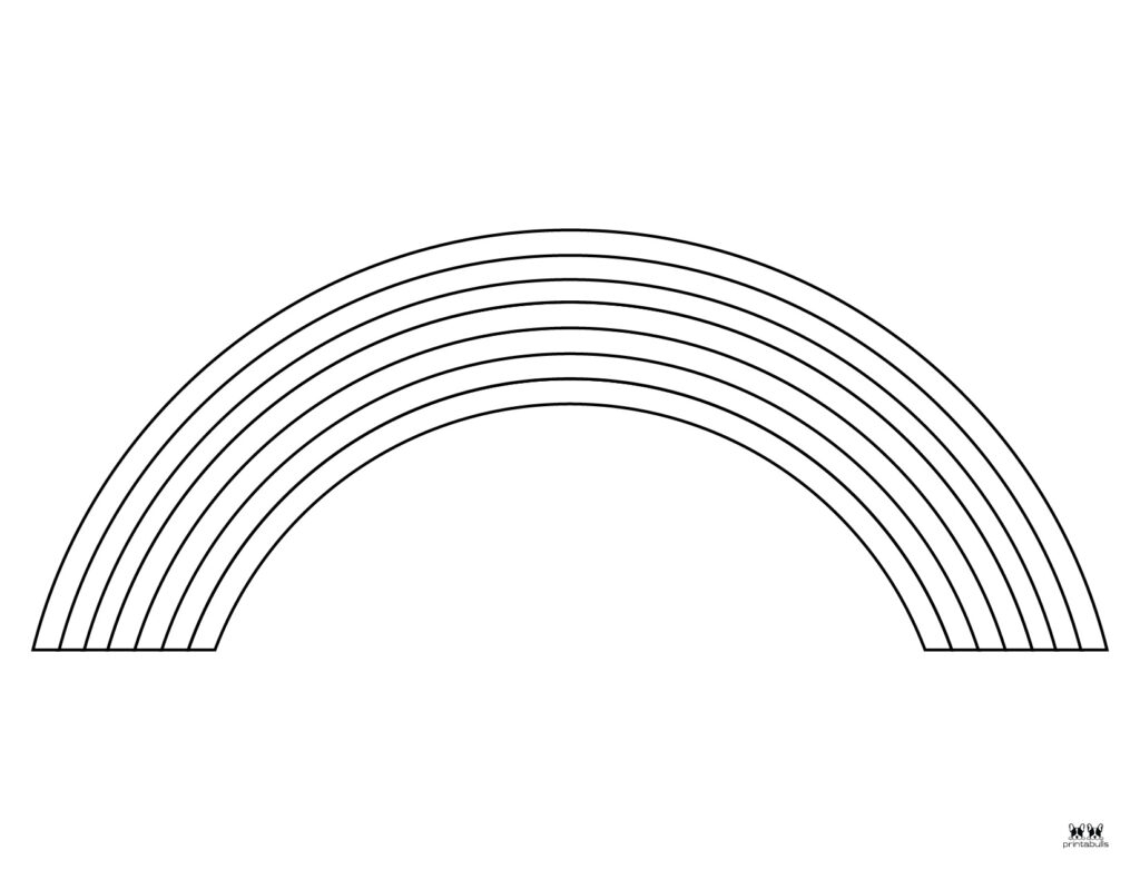 rainbow color sheets printable rainbow color sheets printable