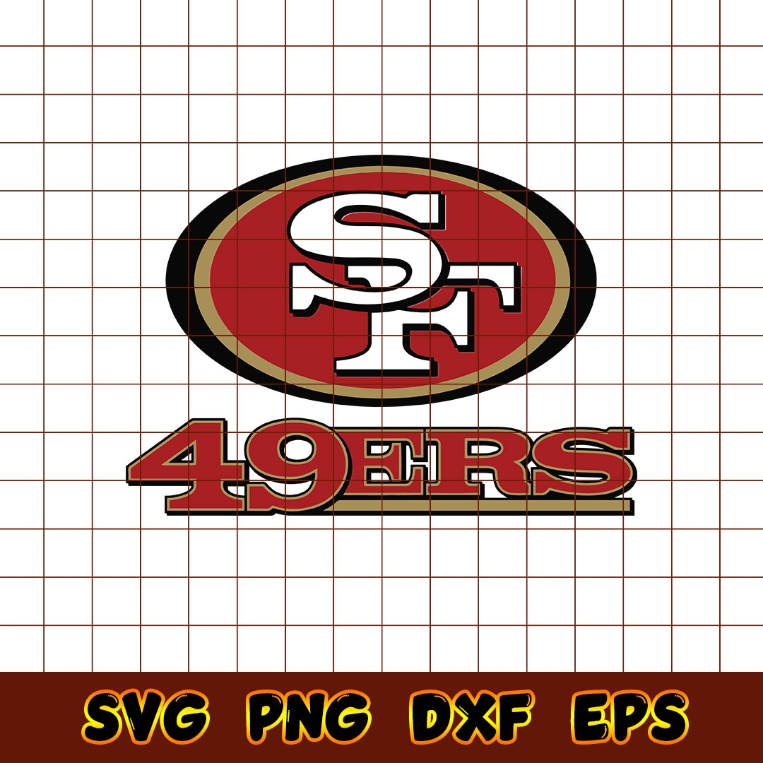 San Francisco 49ers Team Logo Svg San Francisco 49ers Svg Inspire Uplift