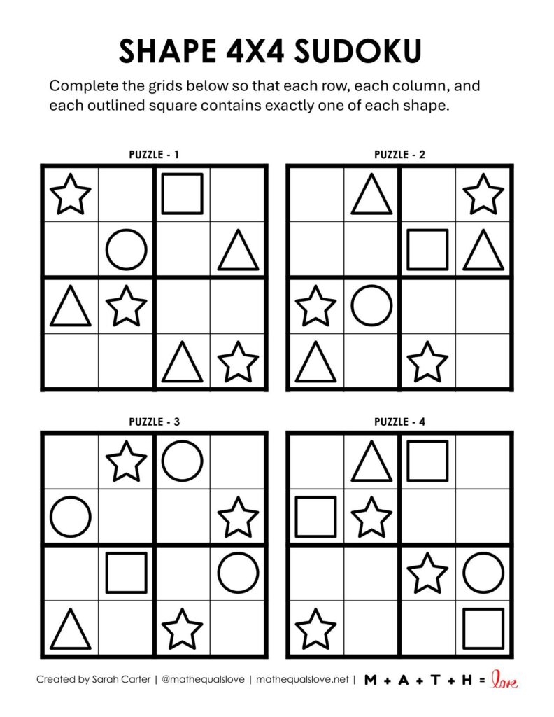 free online printable sudoku