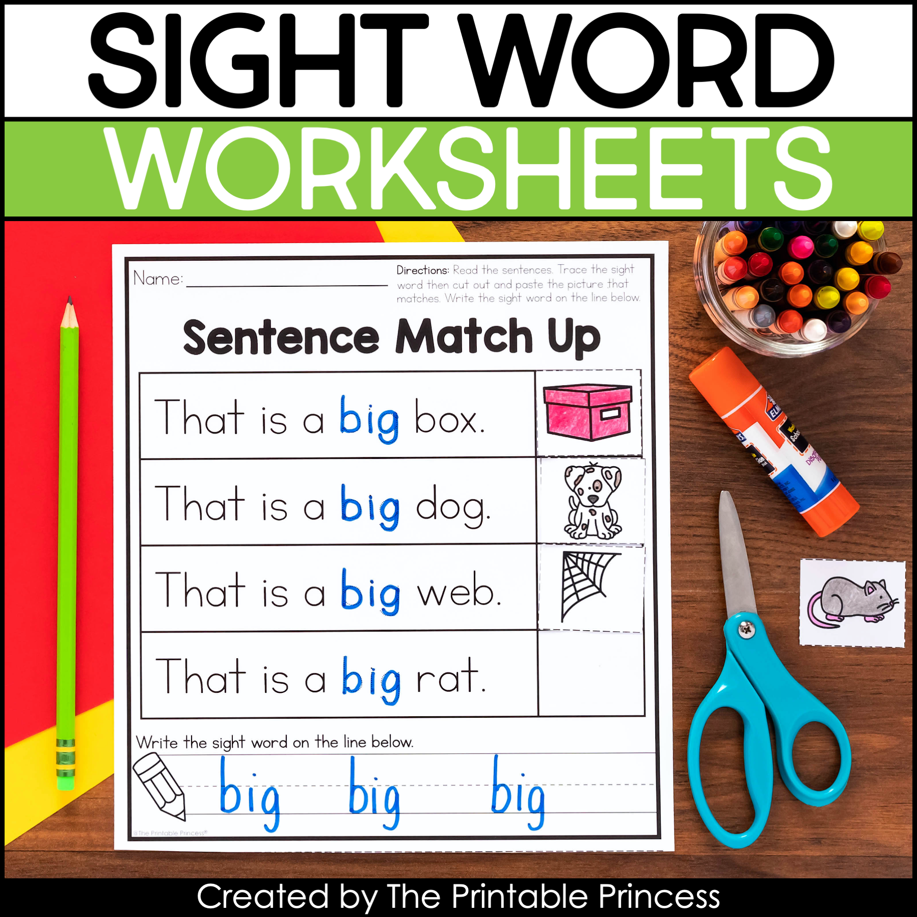 printable worksheets for kg