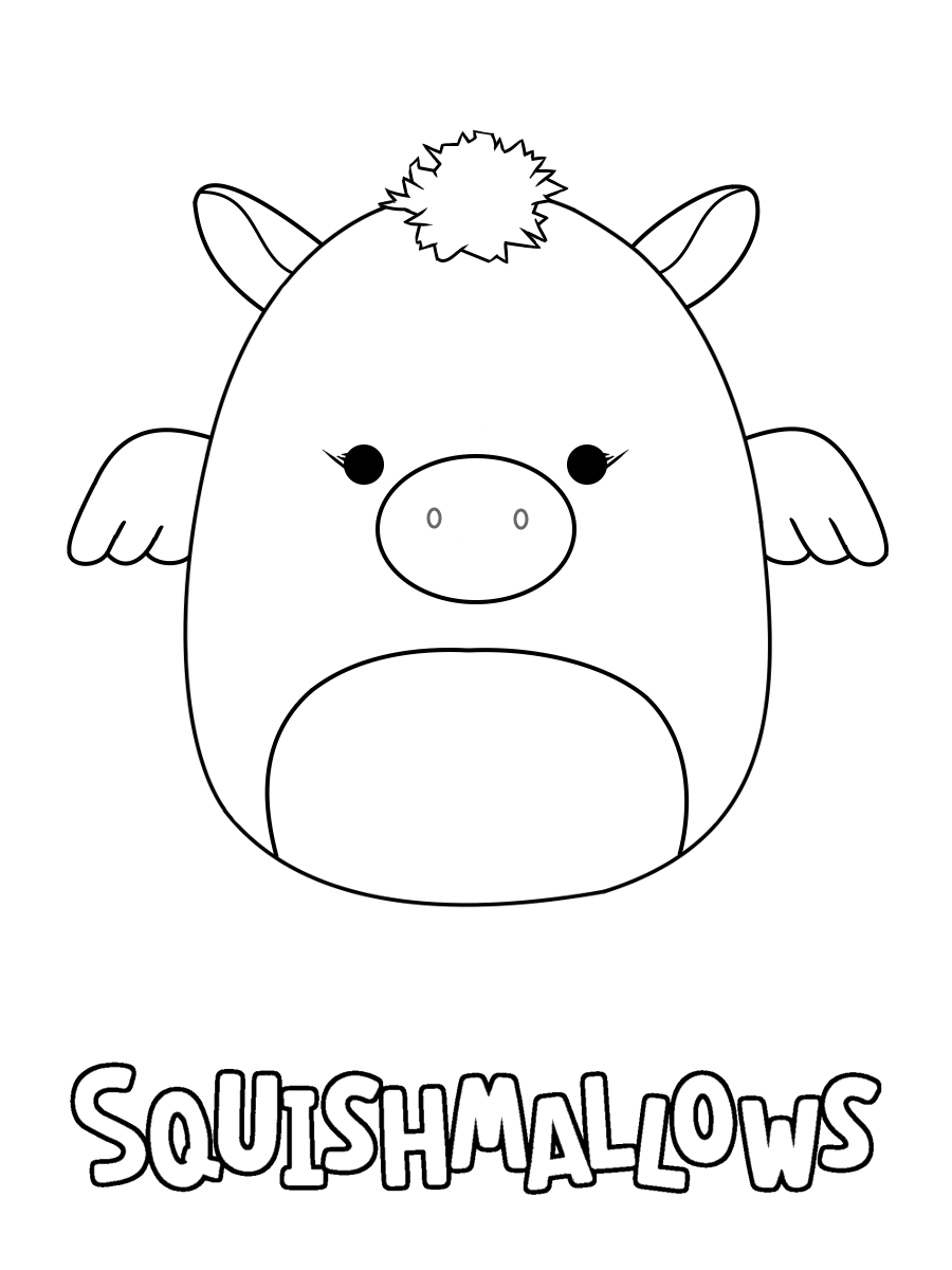 squishmallow coloring pages printable
