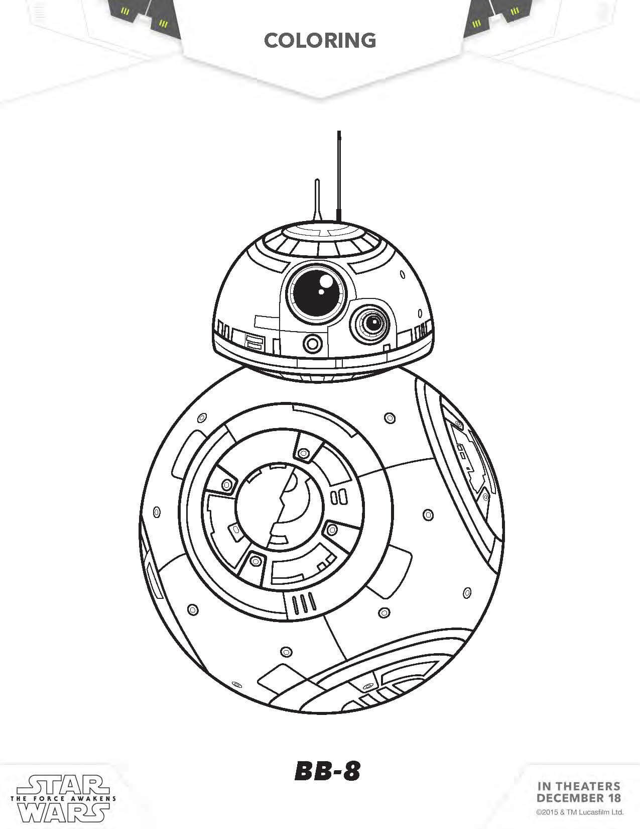 Star Wars Coloring Pages The Force Awakens Coloring Pages Star Wars Coloring Pages The Force Awakens Coloring Pages