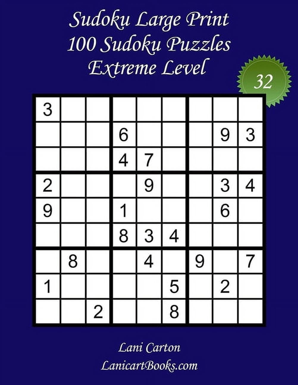 Sudoku Large Print Medium Sudoku Large Print For Adults Medium Level N 33 100 Medium Sudoku Puzzles Puzzle Big Size 8 3 x8 3 And Large Print 36 Points Paperback Large Print Walmart