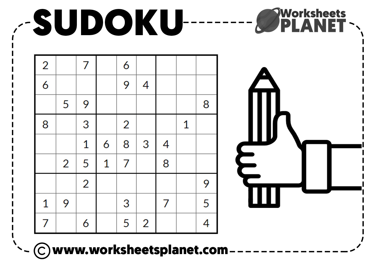 medium sudoku puzzles printable