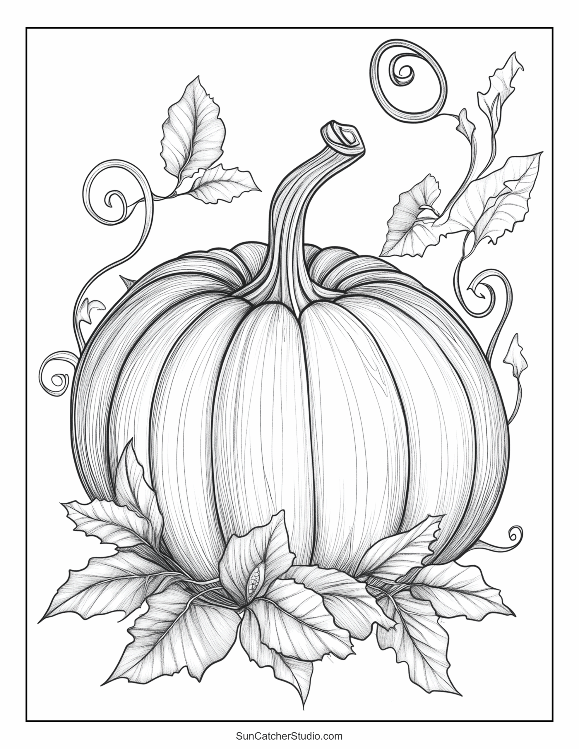 free printable thanksgiving color pages