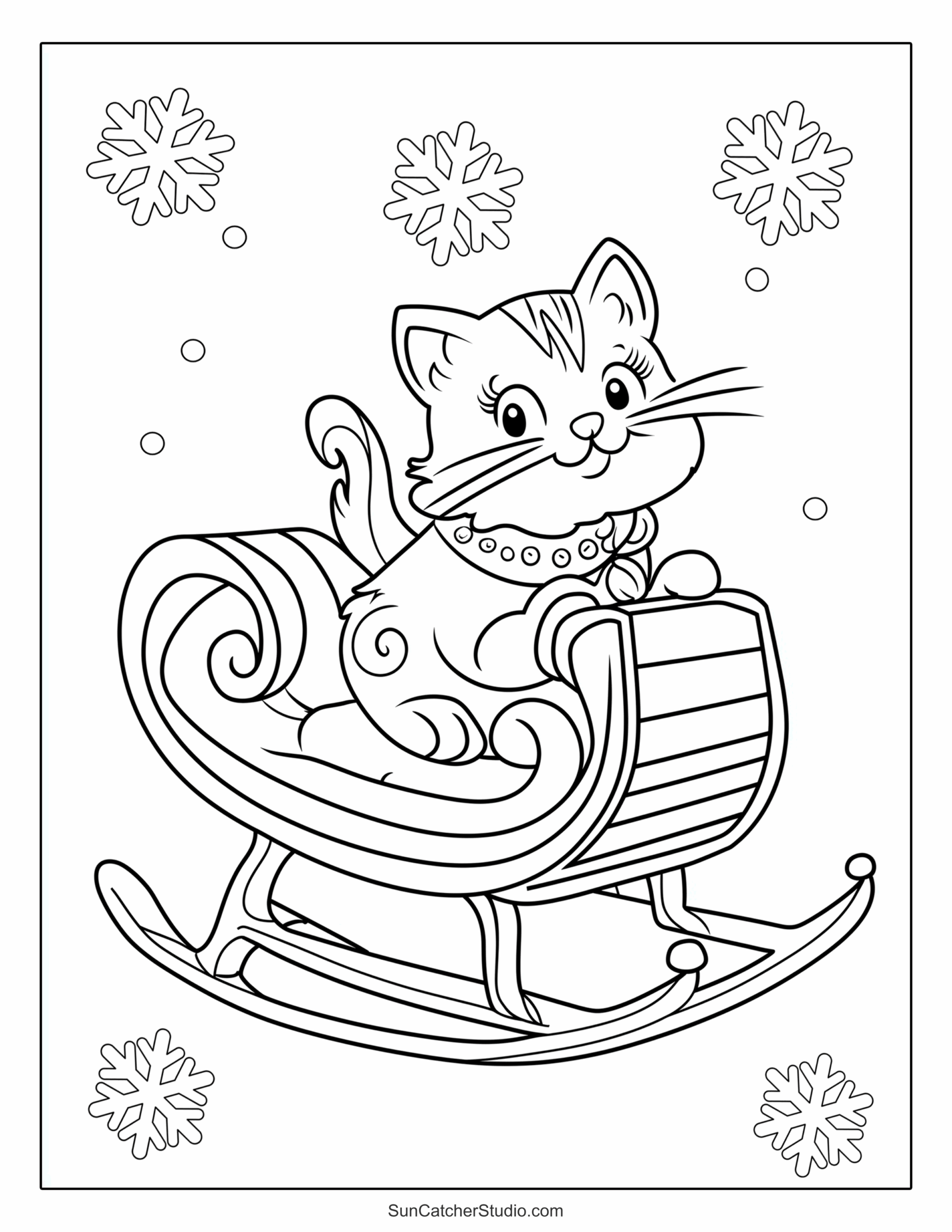 coloring pages winter printable