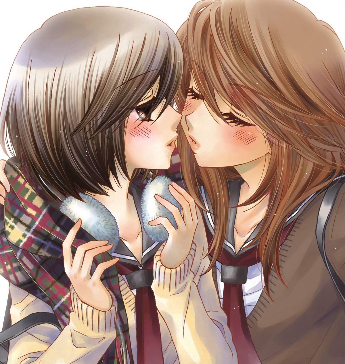 full printable story of two girls kissing