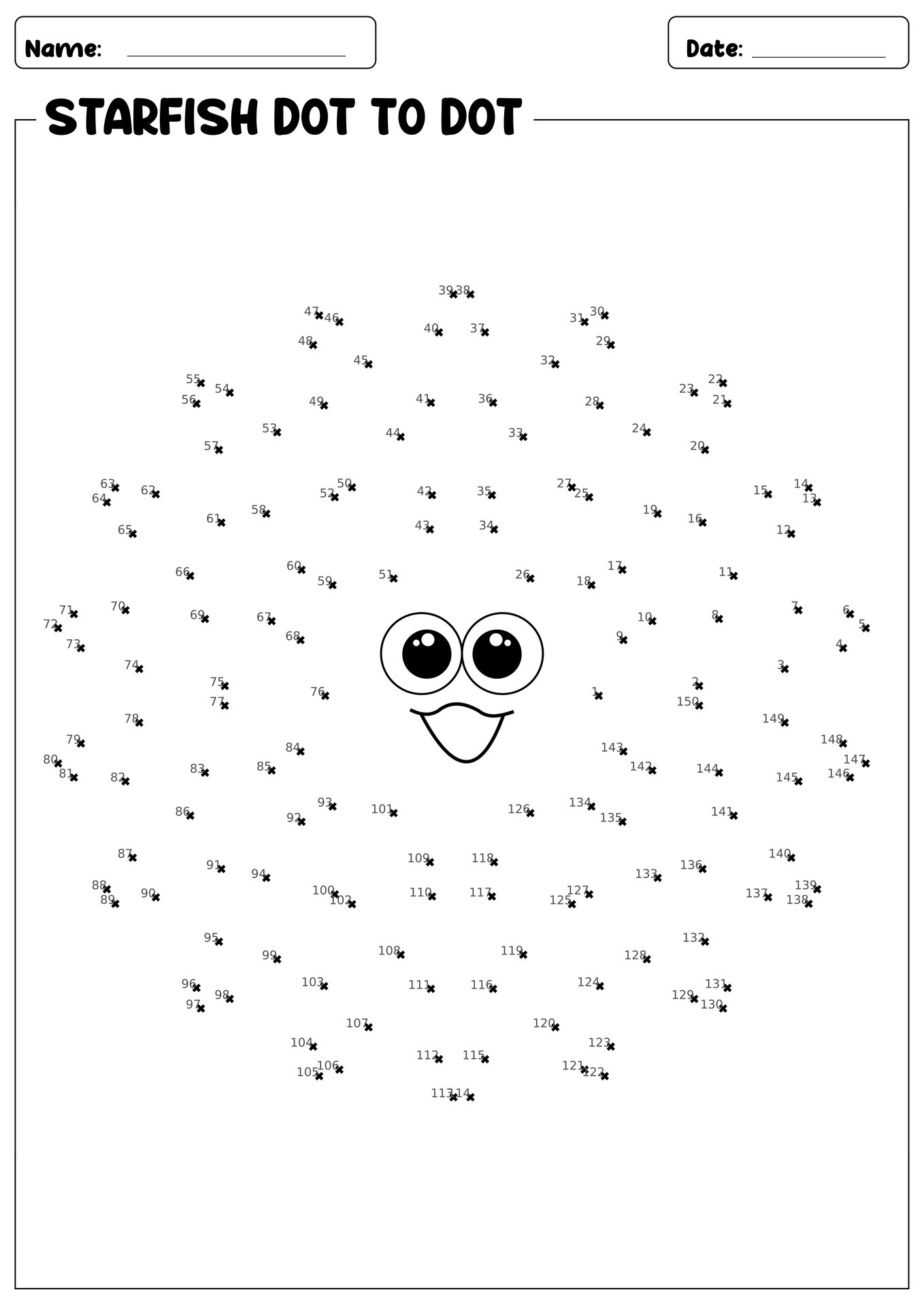 dot to dot printables free