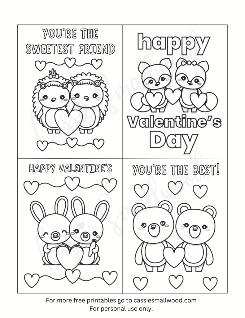 valentine's day printable
