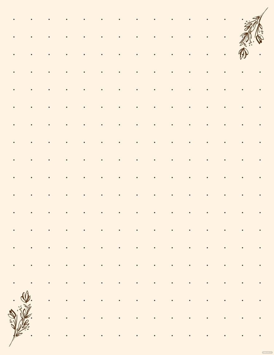 dotted paper printable