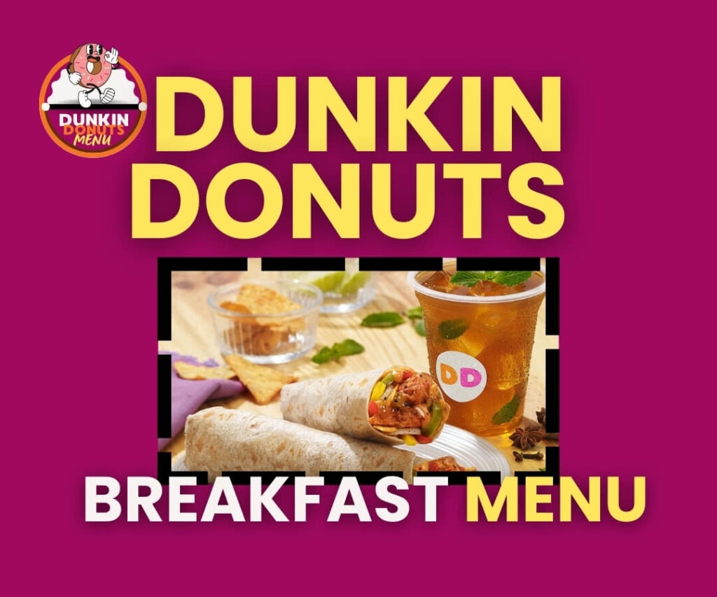 Dunkin Donuts Printable Menu Customize Plan Your Order Dunkin Donuts Printable Menu Customize Plan Your Order