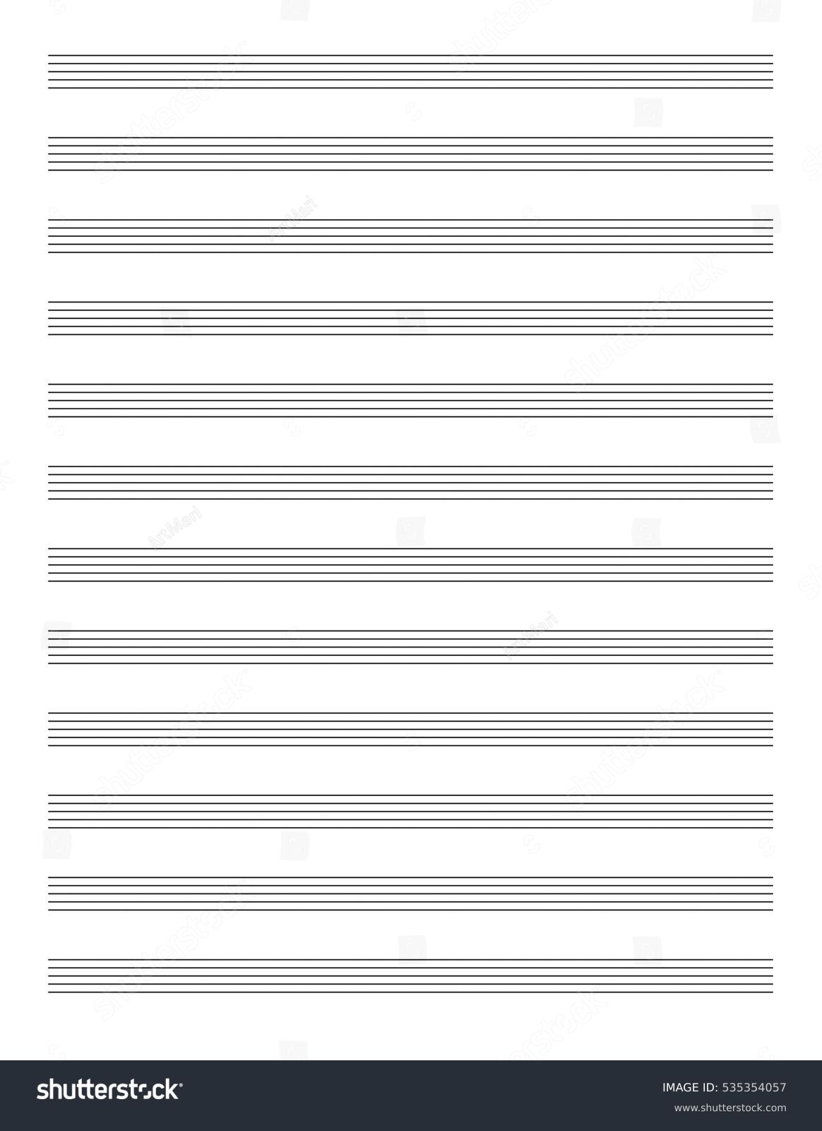 Empty Sheet Music Over 3 010 Royalty Free Licensable Stock Illustrations Drawings Shutterstock