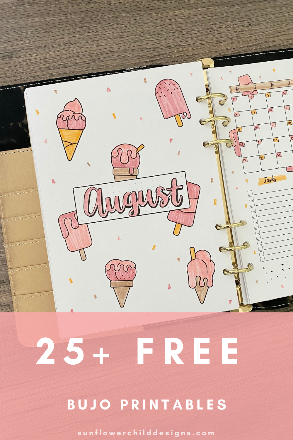 free bullet journal printables