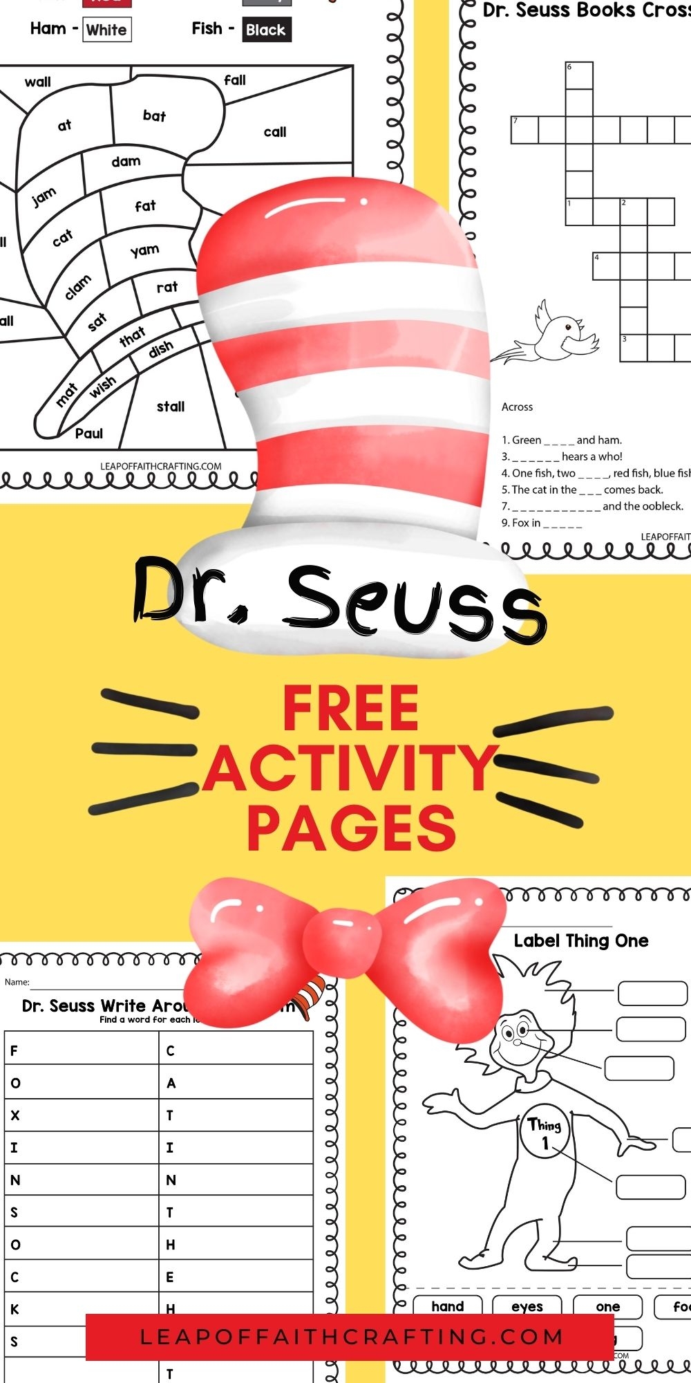 dr seuss free printables