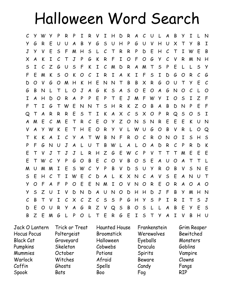 word search printable difficult