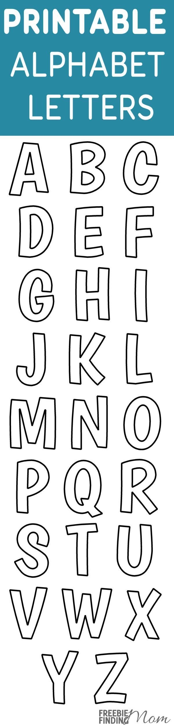 stencils letters printable