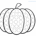 Pumpkin Do A Dot Worksheet The Resourceful Mama