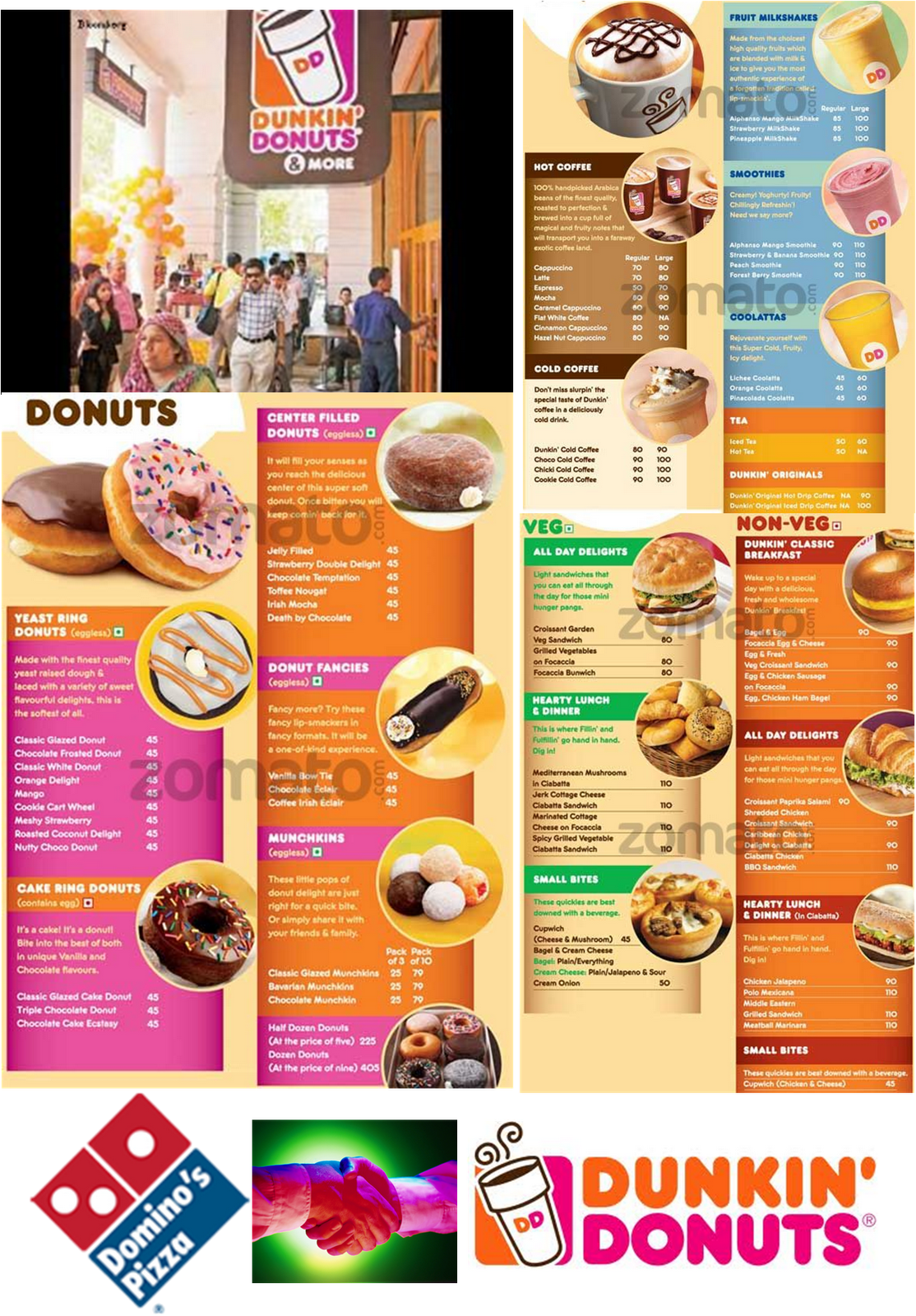 dunkin donuts printable menu dunkin donuts printable menu