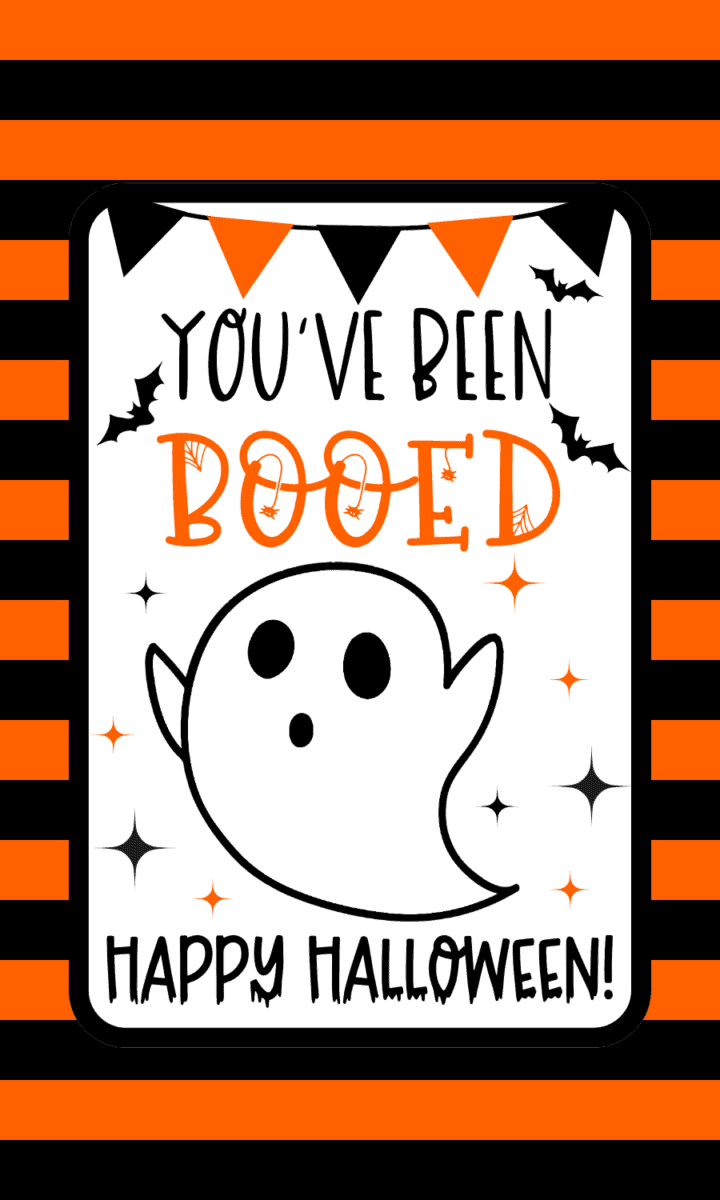 You Ve Been Booed Printable Printable Party Favors